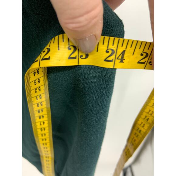 Vintage Holiday Birds Squirrel Green Crewneck Sweatshirt Open House Size 1X - Picture 6 of 7